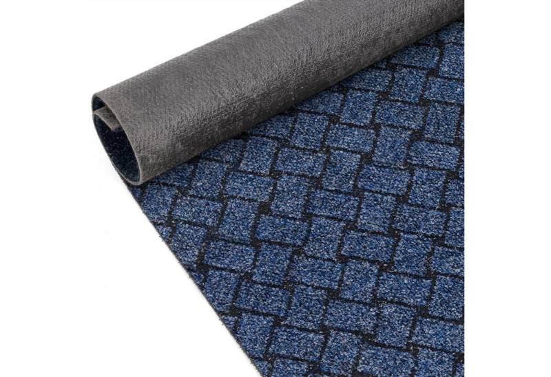 ANRO Läufer Flurläufer Fußmatte Textil Vorleger Läufer Melbourne Pflasterstein, Rechteckig, Höhe: 6 mm, Textil von ANRO