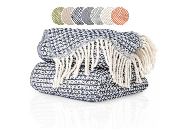 Plaid Kuscheldecke Tagesdecke hochwertige Reisedecke Wohndecke, ANRO, angenehm-weich von ANRO