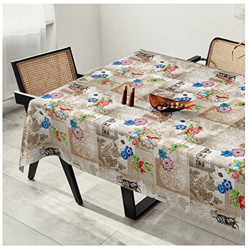 Wachstuchtischdecke Wachstuch Tischdecke abwaschbar Wachstischdecke Plastik-Tischdecken Glatt 240x140cm Schnittkante Kolibri Love von ANRO