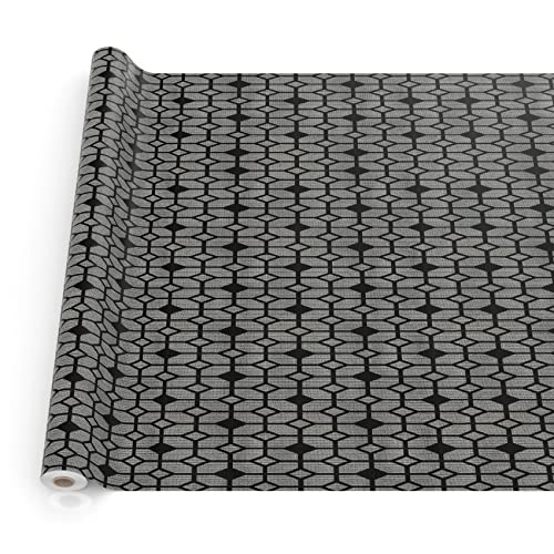 Wachstuchtischdecke Wachstuch Tischdecke abwaschbar Wachstischdecke Rechteck, rund, oval Premium Prägung Gartentischdecke Elegance 350x140cm Schnittkante Heidi von ANRO