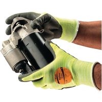 11-423-10 Handschuhe HyFlex® 11-423 Gr.10 grau/hellgelb Strick mit Pol - Ansell von ANSELL