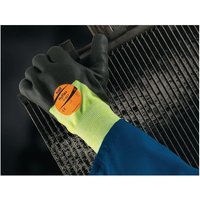 11-427-10 Handschuhe HyFlex® 11-427 Gr.10 grau/hellgelb Strick mit Pol - Ansell von ANSELL