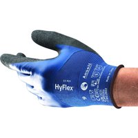 Handschuhe HyFlex 11-925 Gr.11 blau Spandex/Nylongewebe m.Nitril en 388 Kat.II 12 Stk - Ansell von ANSELL