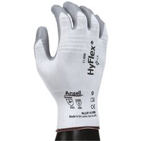 Ansell Healthcare Europe Riverside Business Park - Handschuhe HyFlex 11-800 Gr.8 weiß/grau en 388 psa ii Nyl.m.Nitri von ANSELL HEALTHCARE EUROPE RIVERSIDE BUSINESS PARK