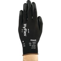 Handschuhe HyFlex® 48-101 Gr.10 schwarz EN 388 PSA II Nyl.m.PU AN von ANSELL HEALTHCARE EUROPE RIVERSIDE BUSINESS PARK