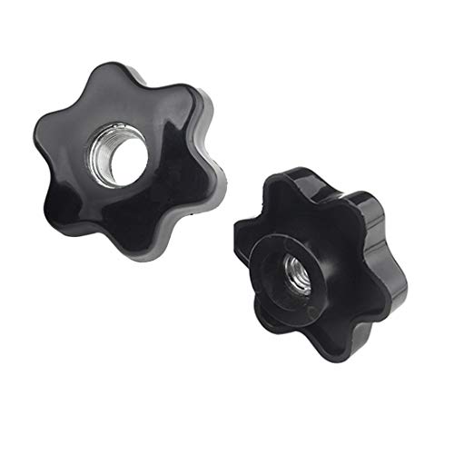 ANSIEDIO 3 Stück M10 x 58 mm Innengewinde Durch Loch Star Kopf Schraube Sterngriffmutte ANSIEDIO 3 Stück M10 x 58 mm Innengewinde Durch Loch Star Kopf Schraube Sterngriffmutte von ANSIEDIO