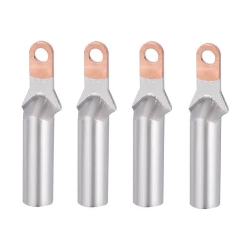 ANSIEDIO 4 Pcs Kupfer Aluminium Kabelschuhe DTL-95mm² Kleiner Kopf Quetschverbinder für Luftschalter Stromkreisunterbrecher Verdrahtung ANSIEDIO 4 Pcs Kupfer Aluminium Kabelschuhe DTL-95mm² Kleiner Kopf Quetschverbinder für Luftschalter Stromkreisunterbrecher Verdrahtung von ANSIEDIO
