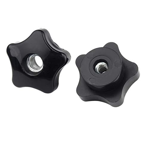 ANSIEDIO 5 Stück M10 x 39 mm Innengewinde Durch Loch Star Kopf Schraube Sterngriffmutte ANSIEDIO 5 Stück M10 x 39 mm Innengewinde Durch Loch Star Kopf Schraube Sterngriffmutte von ANSIEDIO
