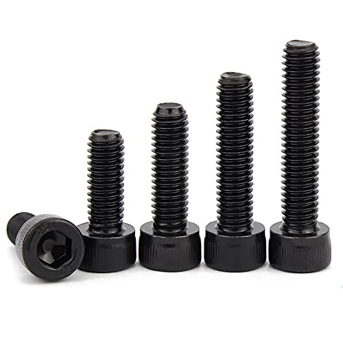 ANSIEDIO Innensechskant Schrauben aus Kohlenstoffstahl Vollgewinde Zylinderschrauben, M12×120mm,2 pcs von ANSIEDIO