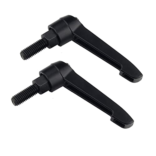 ANSIEDIO Klemmhebel Griff M12 Außengewinde Verstellbarer Griff Maschinengriffe Schrauben M12*32mm (2Stk) von ANSIEDIO