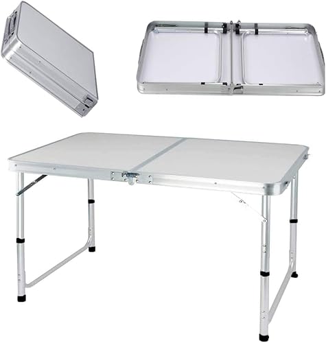 ANSIMIDA 120cm Klappbarer Multifunktionstisch Mehrzwecktisch Campingtisch Klapptisch Markttisch höhenverstellbarer Tapeziertisch Beistelltisch zum Campen im Garten für Festivalls Märkte ANSIMIDA 120cm Klappbarer Multifunktionstisch Mehrzwecktisch Campingtisch Klapptisch Markttisch höhenverstellbarer Tapeziertisch Beistelltisch zum Campen im Garten für Festivalls Märkte von ANSIMIDA