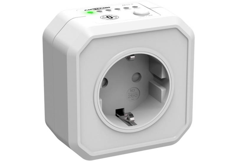 ANSMANN AG Funksteckdose Timer Steckdose, kompakter Energiespar Stecker für innen,2500W von ANSMANN AG