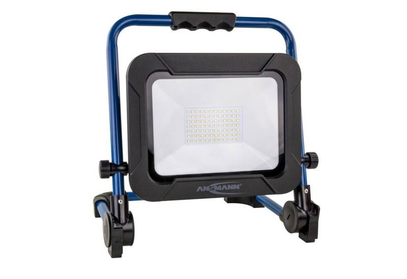 ANSMANN AG LED Baustrahler LED 50W Strahler mit integriertem Akku - IP54 Baustrahler Werkstatt, SMD-LED-Technologie von ANSMANN AG