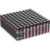 Ansmann - Batterien aa 100 Stück, Alkaline Mignon Batterie, für Lichterkette uvm. von Ansmann