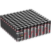 Batterien aa 100 Stück, Alkaline Mignon Batterie, für Lichterkette uvm. - Ansmann von Ansmann