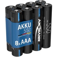 Ansmann - Akku aaa 550mAh NiMH 1,2V - wiederaufladbar, ideal für Lichterkette uvm. von Ansmann