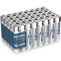 Batterien aaa 40 Stück, Micro Batterie für Lichterkette, Spielzeug - Ansmann von Ansmann