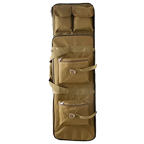 ANSNOW Langwaffentasche, Gewehrtasche Mit Zwei Gewehrkapazitäten, Wanderrucksack, Taktische Waffentasche, Gewehraufbewahrungstasche Zum Klettern, Angeln, Camping/Khaki/95 cm ANSNOW Langwaffentasche, Gewehrtasche Mit Zwei Gewehrkapazitäten, Wanderrucksack, Taktische Waffentasche, Gewehraufbewahrungstasche Zum Klettern, Angeln, Camping/Khaki/95 cm von ANSNOW