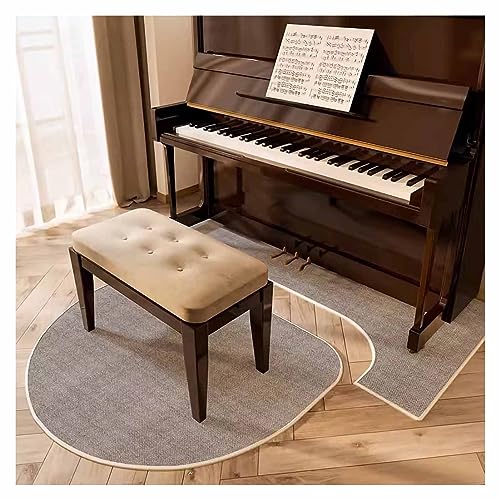 ANSNOW Teppich Schalldichter Teppich Für Klavier, Klavierteppichschutz Schalldämpfender Rutschfester Teppich Akustikpads Schalldichte Bodenmatte Schallschutzdecken Schallabsorbierende Matte/Stil 6/7 von ANSNOW