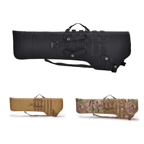 ANSNOW Weiche Gewehrkoffer Langer Einzelner Waffenkoffer, Lange Gewehrtasche Mit Schultergurt, Taktische Waffentasche Für Schrotflinte Oder Gewehr Outdoor-Schießstand Jagdschießen/Schwarz ANSNOW Weiche Gewehrkoffer Langer Einzelner Waffenkoffer, Lange Gewehrtasche Mit Schultergurt, Taktische Waffentasche Für Schrotflinte Oder Gewehr Outdoor-Schießstand Jagdschießen/Schwarz von ANSNOW