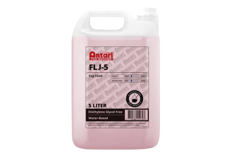 ANTARI Discolicht ANTARI FLJ-5 Fog Fluid 5 Liter - sehr geringe Dichte von ANTARI