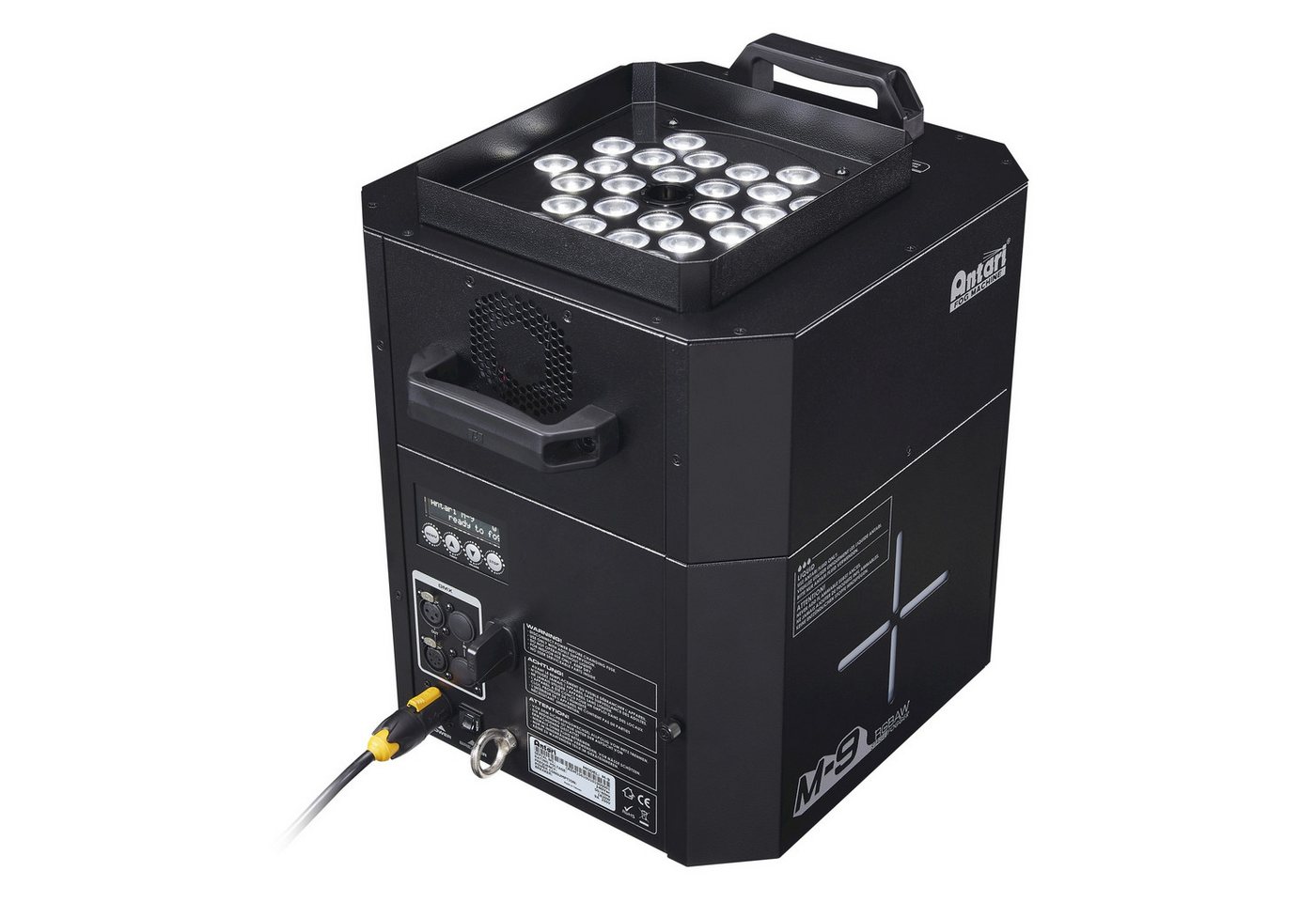 ANTARI Discolicht Antari M-9 Jet 1800 W Pro CO?-simulierender RGBWA Jet Fogger ANTARI Discolicht Antari M-9 Jet 1800 W Pro CO?-simulierender RGBWA Jet Fogger von ANTARI