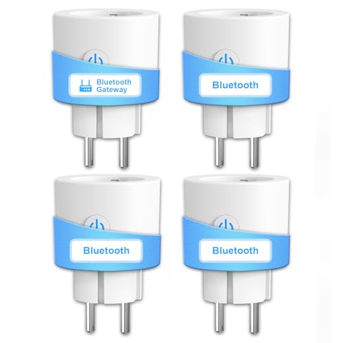 ANTELA Smart Steckdose 1 Gateway WLAN & Bluetooth mit Strommessung + 3 Bluetooth-Steckers, kompatibel mit Alexa, Google Home, Smart Life APP Fernsteuerung, 16A ANTELA Smart Steckdose 1 Gateway WLAN & Bluetooth mit Strommessung + 3 Bluetooth-Steckers, kompatibel mit Alexa, Google Home, Smart Life APP Fernsteuerung, 16A von ANTELA