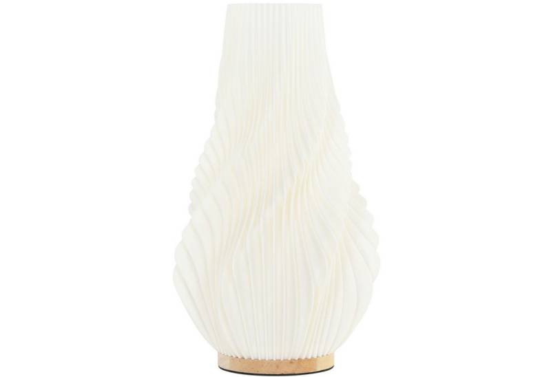 ANTEN LED Nachttischlampe Tischlampe, Smart LED Tischleuchte mit Alexa & Google Assistant, 3D-Druck blütenähnlichen Lampenschirm, Warmes weiß von ANTEN