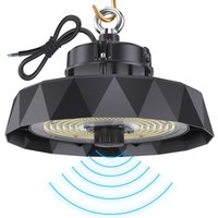 Anten LED Hallenstrahler mit Bewegungsmelder 200W, 6000K 32000LM, Hallenbeleuchtung Industrielampe UFO Highbay, Energiesparend IP65 Gewerbliche Lager von ANTEN