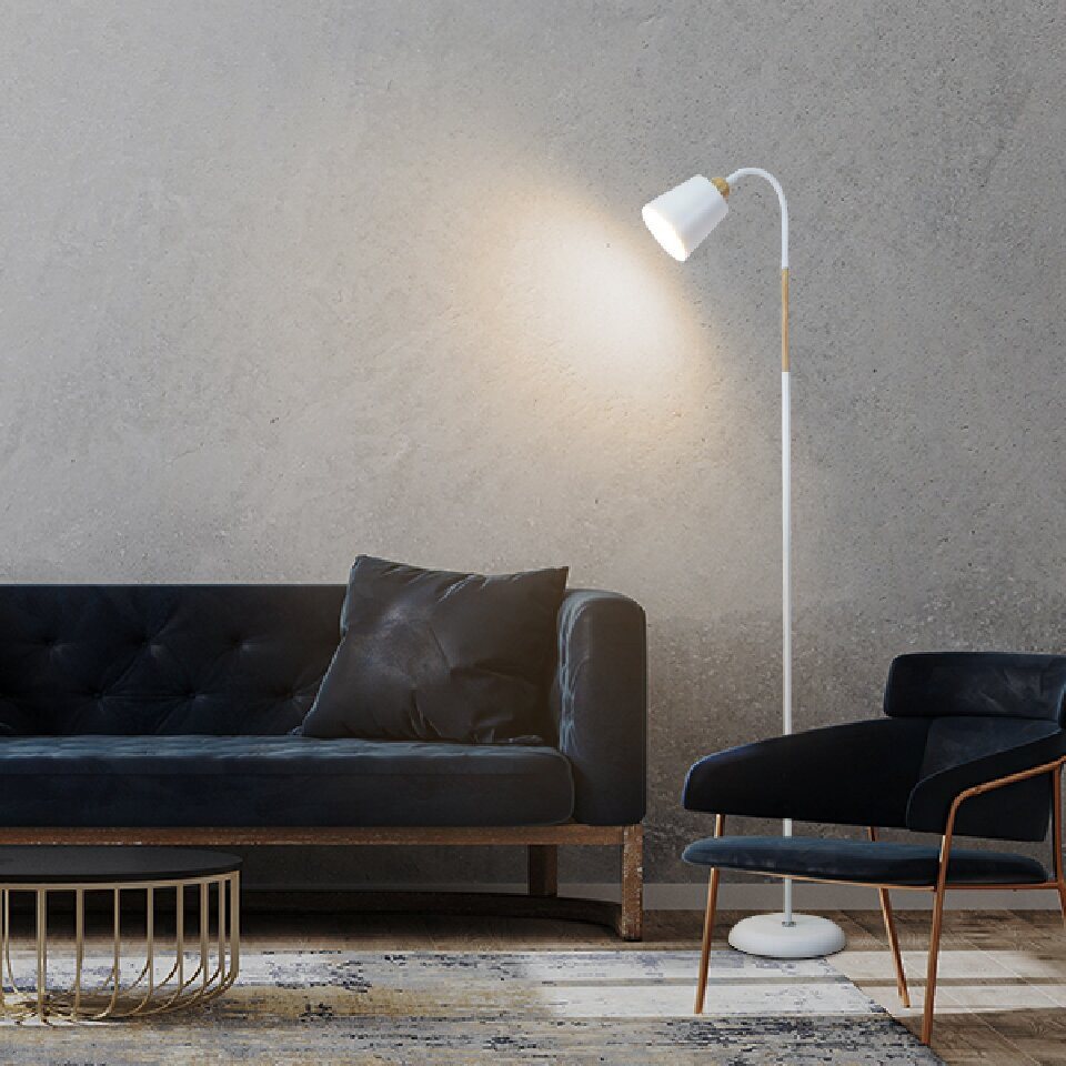 ANTENLICHT Stehlampe Waldgrüne Stehlampe VILI, 360° schwenkbar, Höhe 159 cm, E27, nordisch, Flexibler Schwanenhals, 2 m Kabel, Anpassbare Höhe, weiß ANTENLICHT Stehlampe Waldgrüne Stehlampe VILI, 360° schwenkbar, Höhe 159 cm, E27, nordisch, Flexibler Schwanenhals, 2 m Kabel, Anpassbare Höhe, weiß von ANTENLICHT