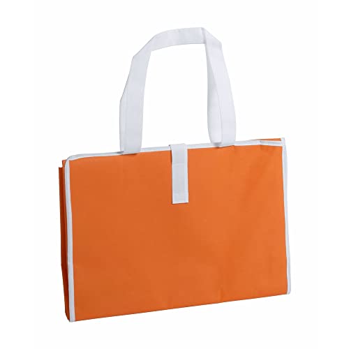 Antevia Strandmatte, faltbar und tragbar, Orange, 180 x 70 cm, mehr als 10 Modelle, sanddicht, Material: Naturfaser, Vliesstoff (orange) von ANTEVIA Matériaux