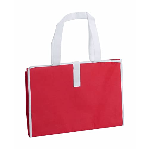 Antevia Strandmatte, faltbar und tragbar, rot, 180 x 70 cm, mehr als 10 Modelle, sanddicht, Material: Naturfaser, Vlies, Rot von ANTEVIA Matériaux