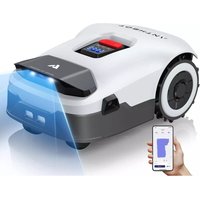 Anthbot - Genie1000 ai Robotic Lawnmower without Boundary Cable Max. 2000 m², Full Frequency Band rtk + 4 Camera Vision Lawn Mower Robot without von ANTHBOT