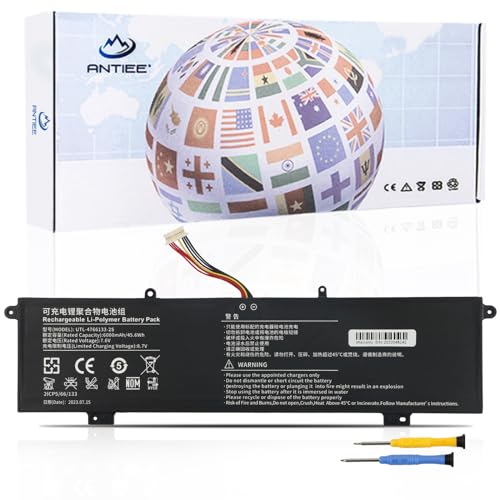 ANTIEE 45.6Wh UTL-4766133-2S UTL-4678108-2S UTL-3978110-2s Laptop Akku Kompatibel mit Evolve III Maestro-EBook11 Maestro Evolve 3 Leadpie M1 Series 7.6V von ANTIEE