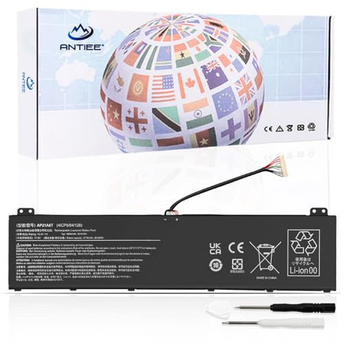 ANTIEE 90.61Wh AP21A8T Laptop Akku Kompatibel mit Nitro 5 AN517-55 Predator Helios 18 PH18-71 Predator Helios 300 PH315 PH317 PH315-54 PH315-55 PH317-56 PH317-56 AP21A7T AP21A5T 15.4V ANTIEE 90.61Wh AP21A8T Laptop Akku Kompatibel mit Nitro 5 AN517-55 Predator Helios 18 PH18-71 Predator Helios 300 PH315 PH317 PH315-54 PH315-55 PH317-56 PH317-56 AP21A7T AP21A5T 15.4V von ANTIEE