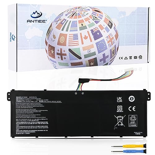 ANTIEE AP19B8M Laptop Akku Kompatibel mit Acer Swift 3 SF314-59 SF314-59-78Z8 SF314-59-56F2 TravelMate P4 TMP414-51 TMP414-51-54HA Porsche Design Book RS AP714-51GT-75VS Series KT0030G024 von ANTIEE