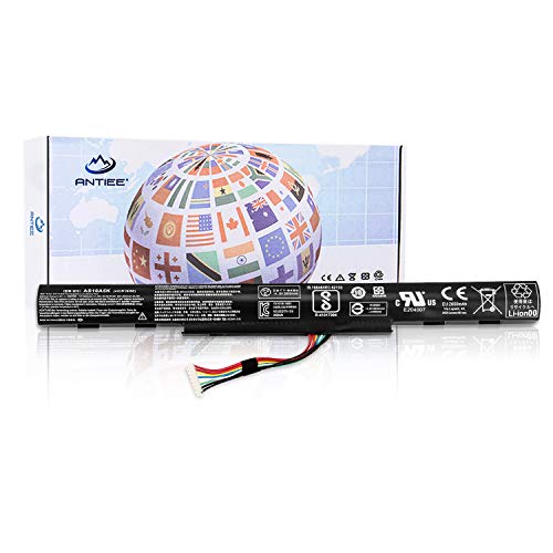 ANTIEE AS16A5K AS16A7K AS16A8K Akku Kompatibel mit Aspire E15 E5-475-35CL 37MN 377R 55P7 E5-475G-525V 52MT 57K2 E5-575-33BM 52JF E5-575G-53VG 57D4 E5-575T-3678 E5-575TG E5-774 E5-774G-52W1 von ANTIEE