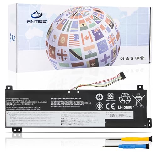 ANTIEE L17C2PB3 L17M2PB3 L17L2PB3 Akku Replacement für Lenovo V130-15IGM V130-15IKB V330-14ISK V330-15IKB V530-14IKB V530-15IKB Series L17M2PB4 5B10P53995 5B10W67318 L17L2PB4 L17C2PB4 7.6V 30Wh von ANTIEE