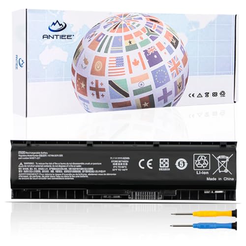 ANTIEE New 62Wh PA06 Laptop Akku Kompatibel mit HP Omen 17-w000 17-w200 w053dx w033dx w043dx w041nd w012ng w202nv w220nr w210nr w295nr w206ng Pavilion 17-ab000 17t-ab200 ab250sa ab240nd von ANTIEE