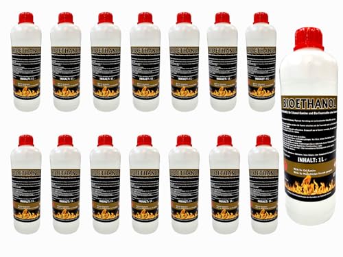 Bioethanol 15 x 1L 96.6% Premium Ethanol Kaminethanol Brennstoff Bioethanolkamin Tischkamin Wandkamin Kamin Bioethanol 15 x 1L 96.6% Premium Ethanol Kaminethanol Brennstoff Bioethanolkamin Tischkamin Wandkamin Kamin von ANTIVIR ON