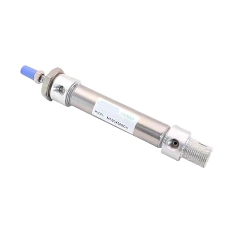 Edelstahl-Minizylinder MA20X25/50/75/100/200/300/400SCA(MA20X125SCA) von ANTJWXYQ
