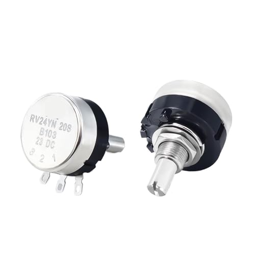 Eingängiges Kohleschichtpotentiometer RV24YN20S B5K 20K 100K 200K(Poten.MF A03 knob,B202 2K) von ANTJWXYQ