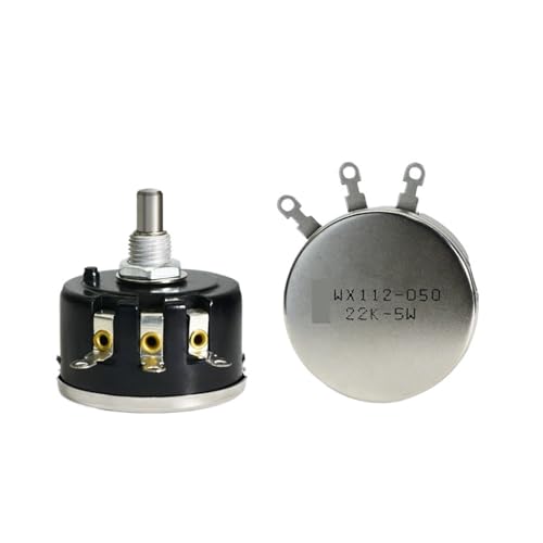 Eingängiges Wicklungspotentiometer WX112 WX050 5W 1K 2K2 4K7 10K 22K einstellbarer Widerstand(4K7) von ANTJWXYQ