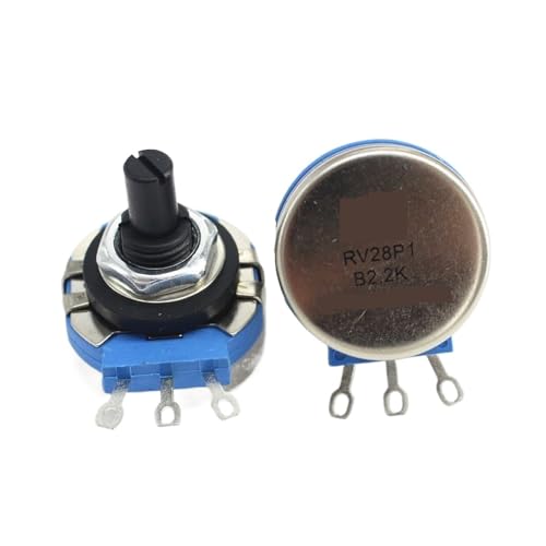RV28P1/2 Schweißgerät isoliertes Wellenpotentiometer 1K 2K2 4K7 10K 22K 470K B472 B103(Potentiometer+knob,4K7) von ANTJWXYQ