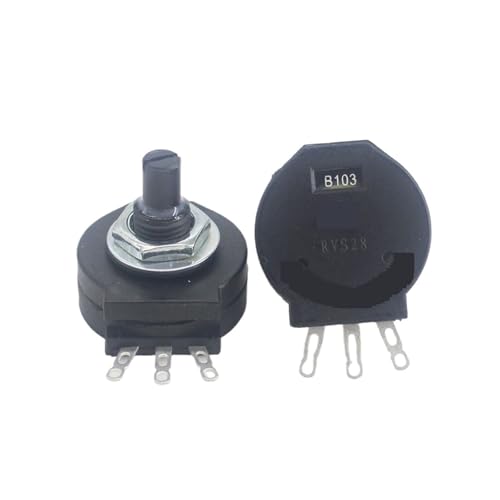 RVS28 Schweißgerät isolierte Welle 2W kunststoffversiegeltes Potentiometer B102 B103 B472 B104 B224 B474(Potentiometer+knob,4K7(B472)) von ANTJWXYQ