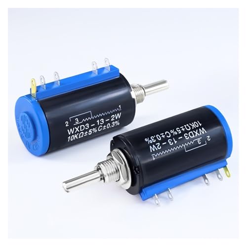 WXD3-13-2W Präzisions-Mehrgangpotentiometer 1K2.2K3.3K4.7K10K22K47K100K Zählknopf(Potentiometer KYP16 16 4,22K) von ANTJWXYQ