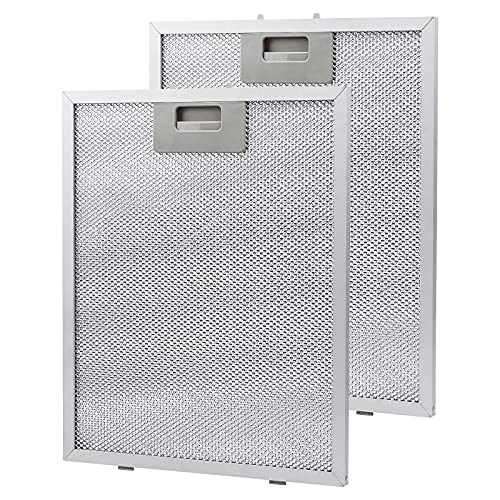 Antoble Aluminium-Fettfilter Austauschfilter Dunstabzugshauben für Küchenabzugshauben 320 x 260mm(2 Stück) von ANTOBLE