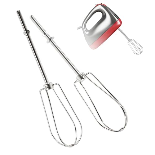Handmixer-Schlägel Aufsätze Ersatz für KitchenAid Schlägel KHM2B, AP5644233, W10490648, AP5644233, PS4082859-2 Stück von ANTOBLE
