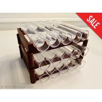stapelbarer Reagenzglas-ständer | Inkl. Reagenzgläser & Watte von ANTSHACK