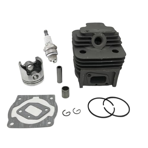 ANUTRDE 40MM & 44MM Zylinderkolbensatz Kompatibel mit 43CC 52CC 1E44F-5 44F-5 44-5 BG520 CG520 CG430 1E40F-5 40-5 Trimmerteile(40-5 40mm) von ANUTRDE
